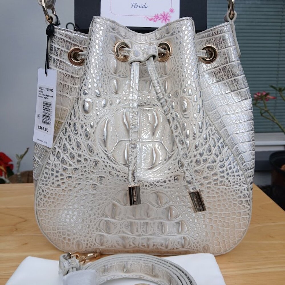 NWT Brahmin Melinda Ivory Dream Melbourne